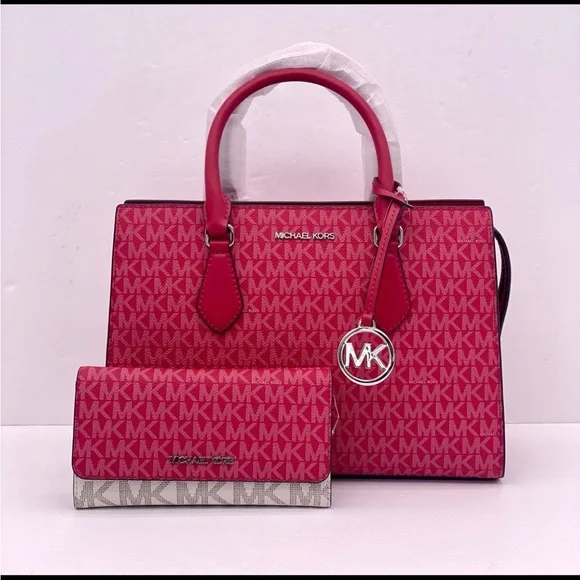 Michael Kors Medium Sheila
Satchel and Trifold Wallet Set - Picture 3 of 11